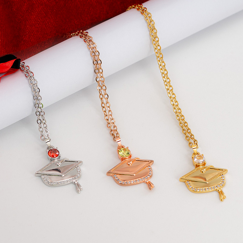 College Graduation Necklace-Thyye