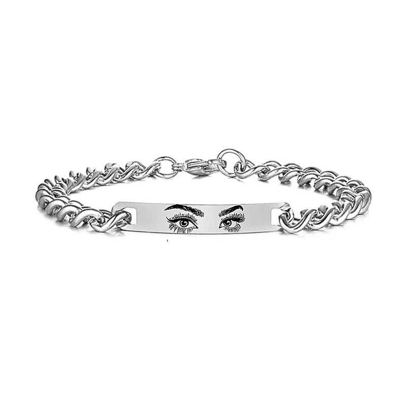 Personalized eye bracelet (single)-Thyye