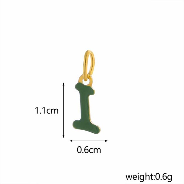 Adjustable pearl nipple decoration - custom colored letters