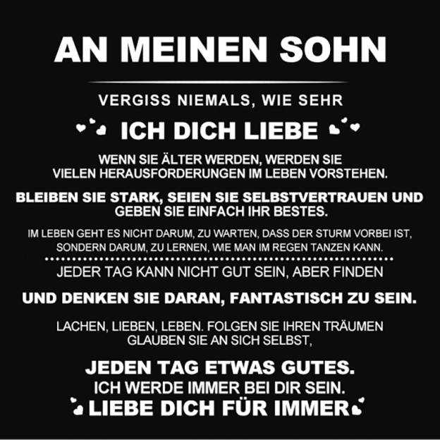 An meinen Sohn - Tigerauge-Schutzlederarmband-Thyye