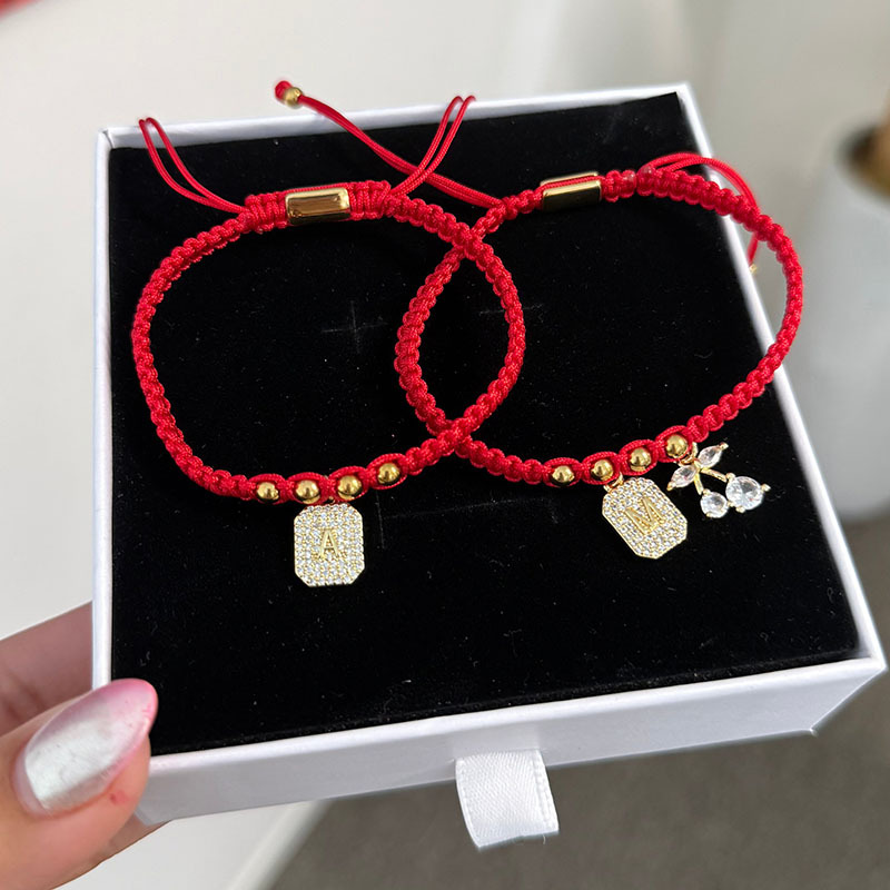 Alphabet Couple Bracelet-Thyye