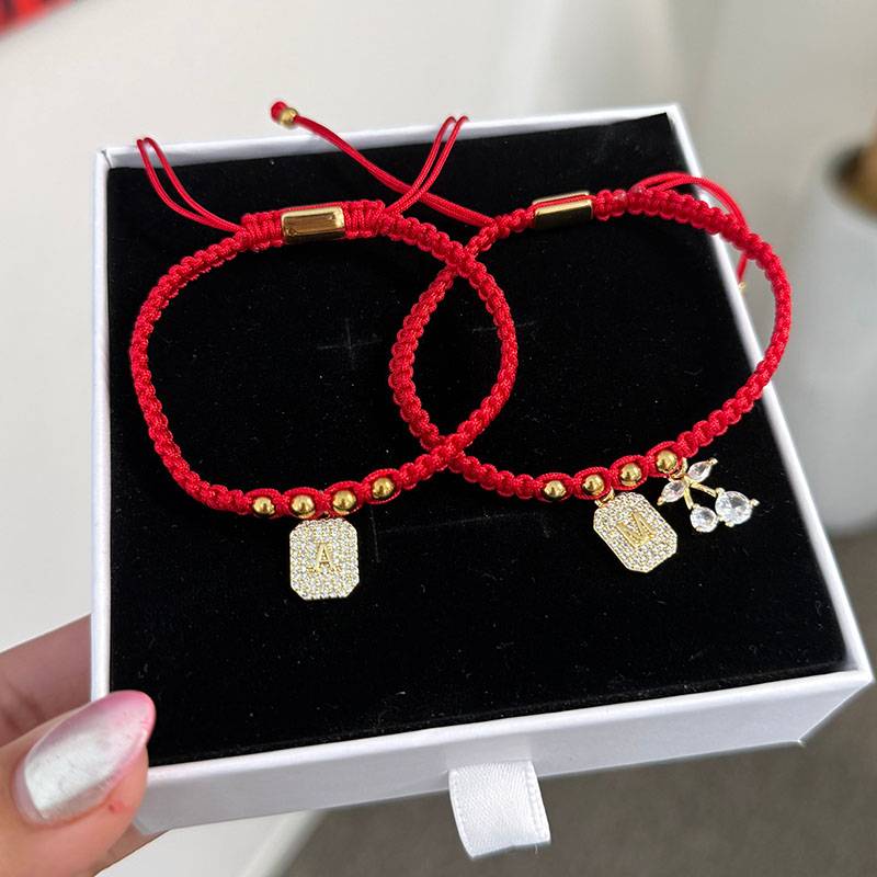 Alphabet Couple Bracelet-Thyye