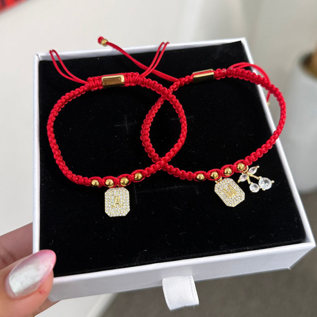 Alphabet Couple Bracelet-Thyye