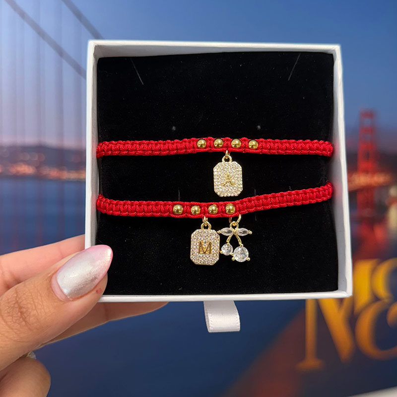 Alphabet Couple Bracelet-Thyye