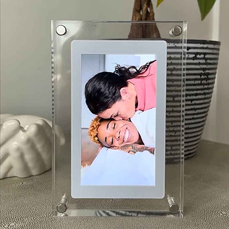 5 inch transparent acrylic digital photo frame-Thyye