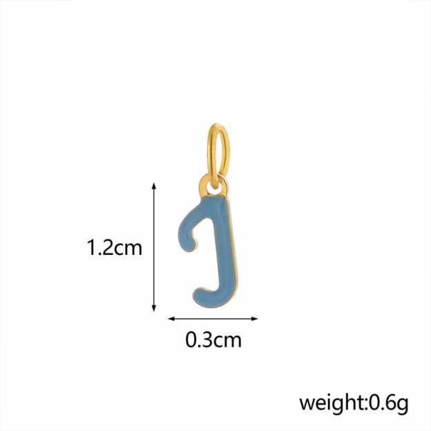 Adjustable pearl nipple decoration - custom colored letters