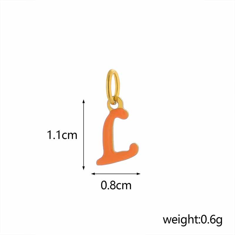 Adjustable pearl nipple decoration - custom colored letters