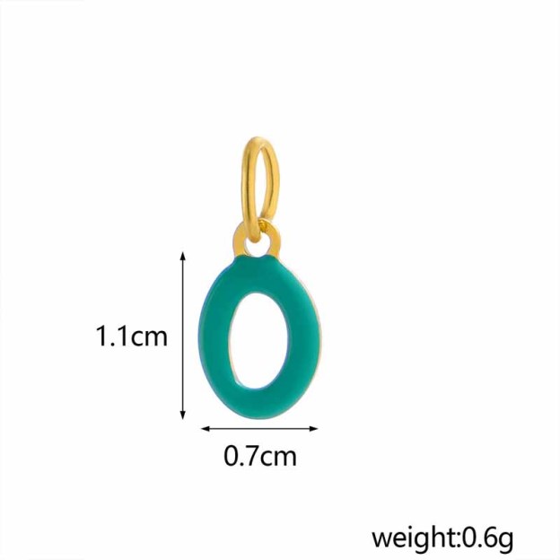 Adjustable pearl nipple decoration - custom colored letters