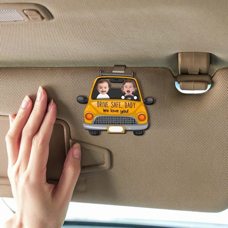 Car sun visor photo holder-Thyye