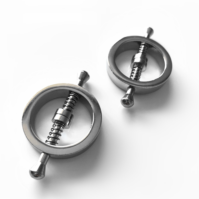 Adjustable spring nipple clamps-Thyye