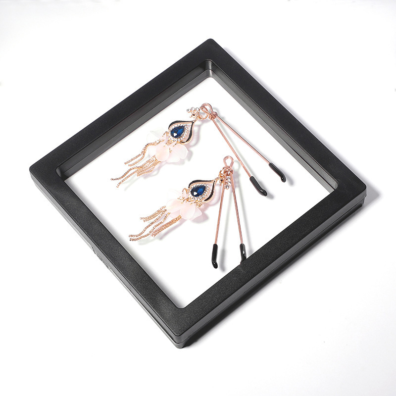 Nipple clamps crystal tassel-Thyye