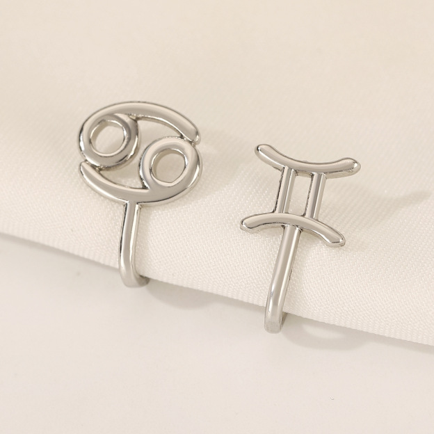 12 constellations piercing-free nose clip