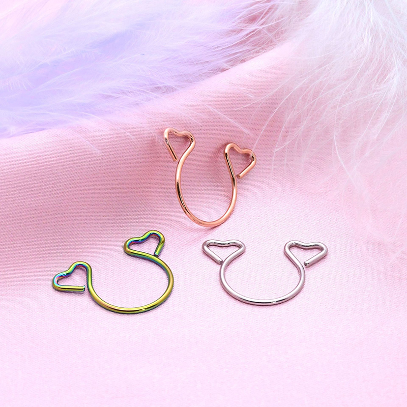Personalized creative love sweet nipple ring-Thyye
