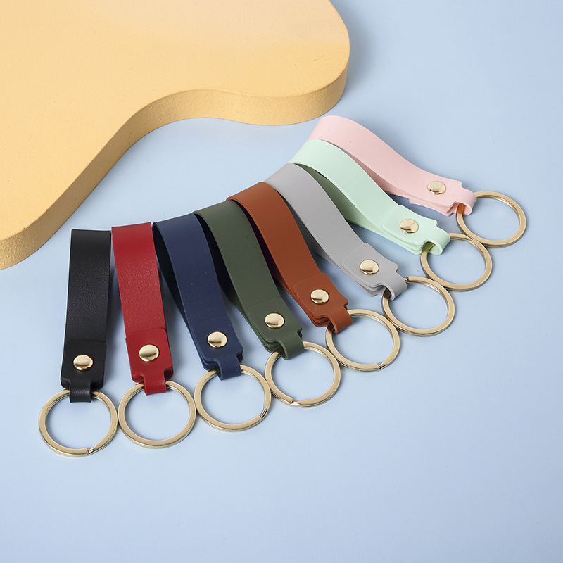 Personalized Leather Keychain-Thyye