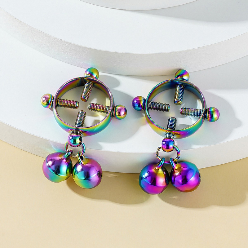 Bells No-piercing Nipple Rings-Thyye