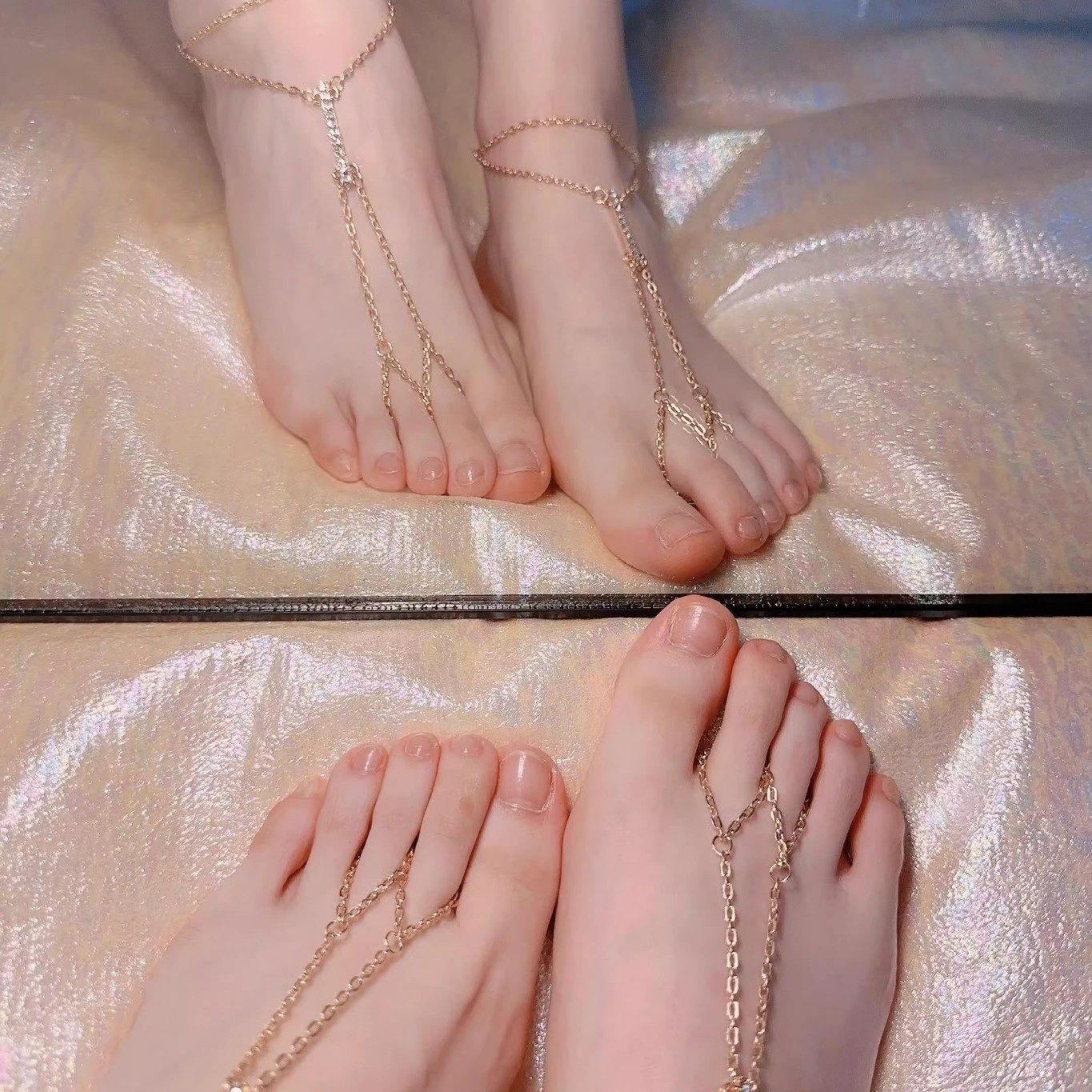 Ethnic style COS anklet