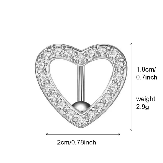 Body piercing jewelry belly button nail-Thyye