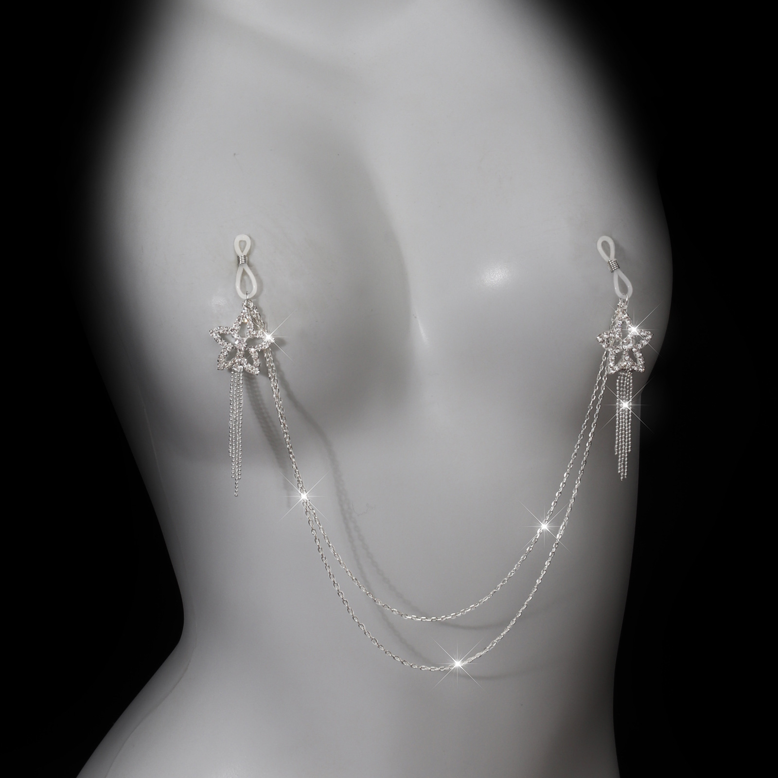 Stellar Crystal Drape Torso Chain