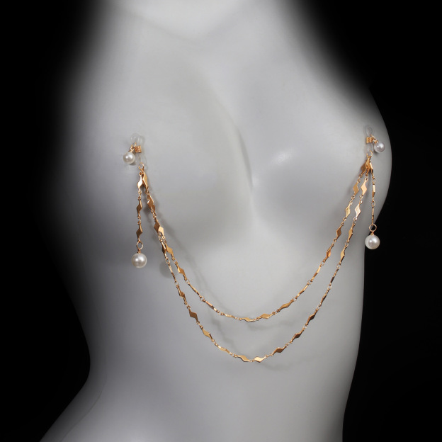 Pearl Gleam Layered Torso Chain