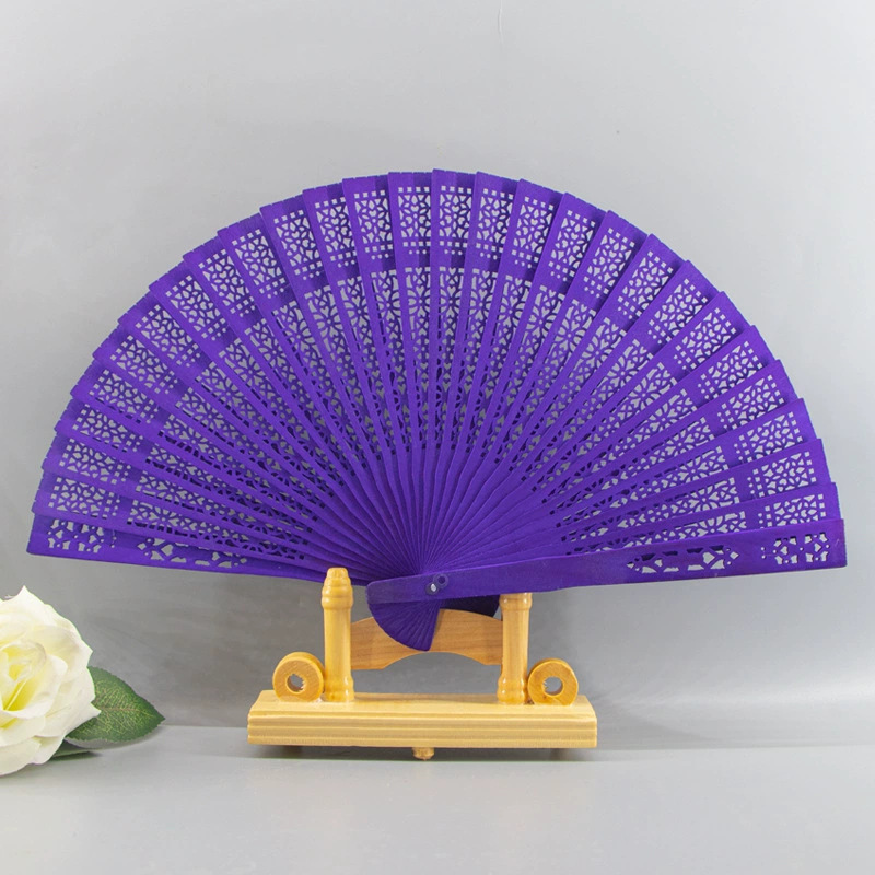 Custom hollow folding fan-Thyye