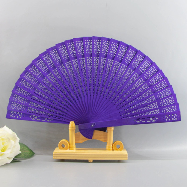 Custom hollow folding fan-Thyye