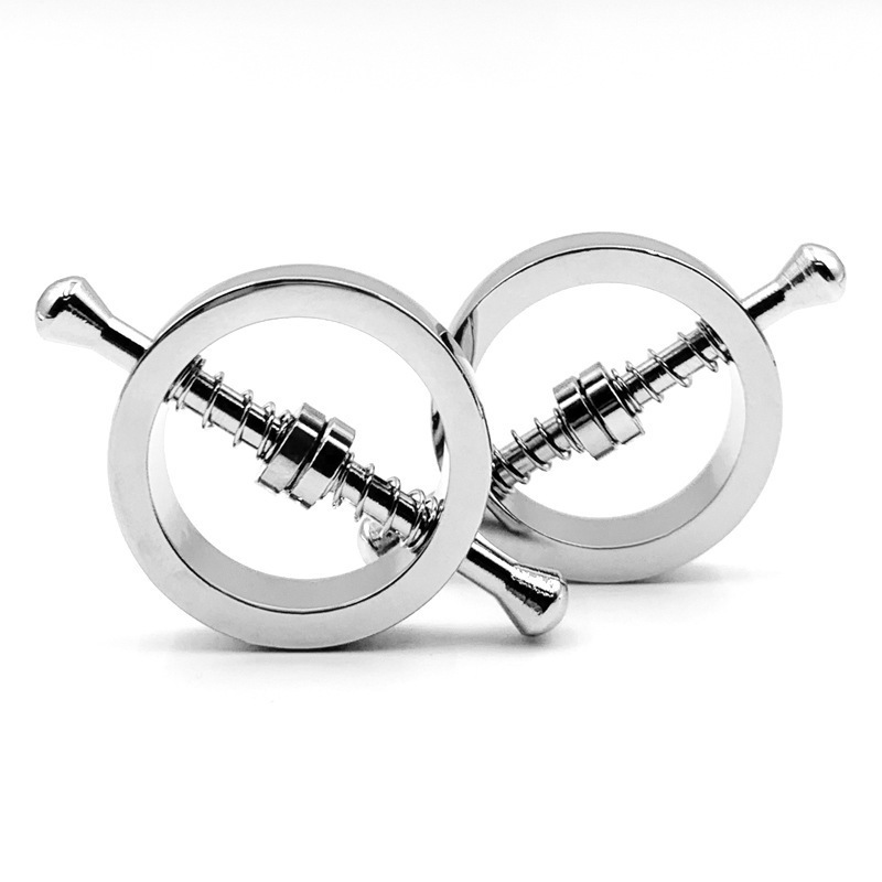 Adjustable spring nipple clamps-Thyye