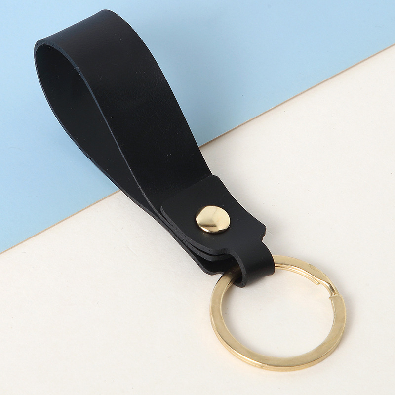 Personalized Leather Keychain-Thyye