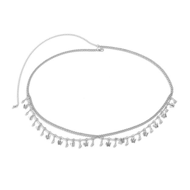 Silver Cascade Layered