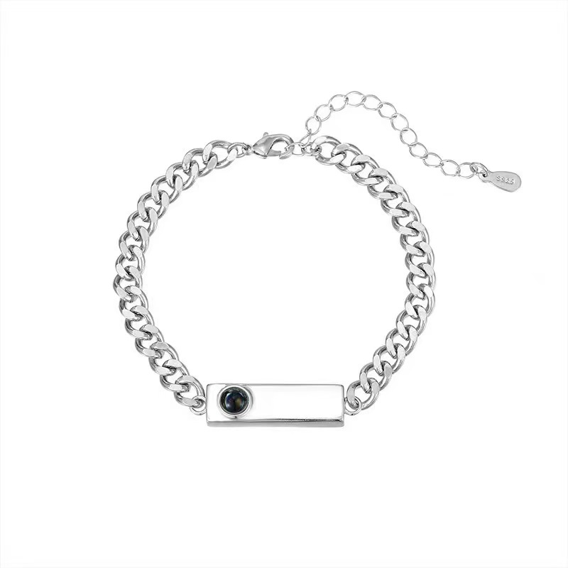 Engraved HD color photo projection bracelet-Thyye