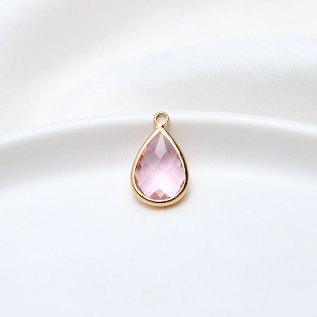 Adjustable crystal nipple ring clip-Thyye