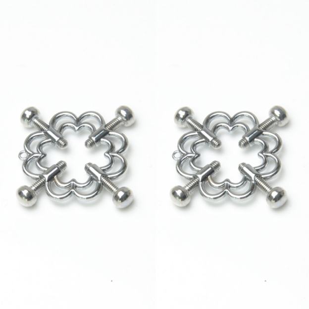 Adjustable spring nipple clamps-Thyye