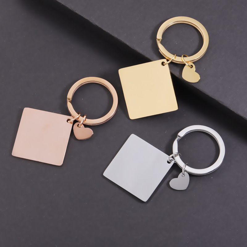 Personalized Outlined Photo Keychain-Thyye