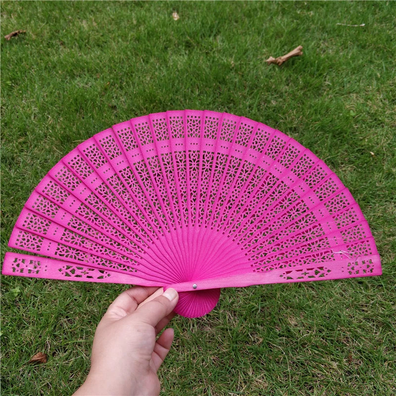 Custom hollow folding fan-Thyye