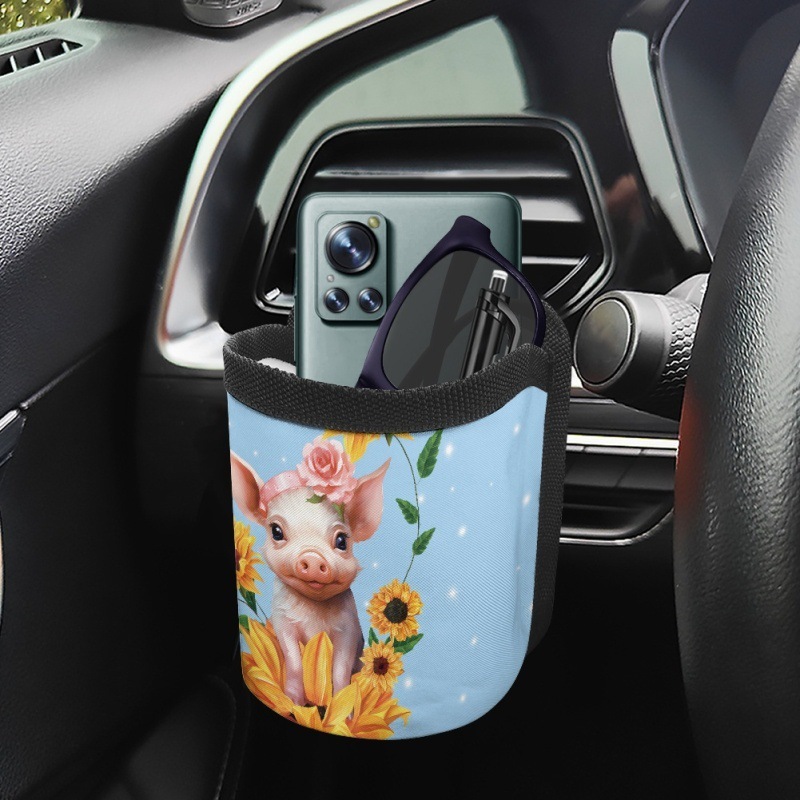 Customized car storage box car air outlet storage bag-Thyye