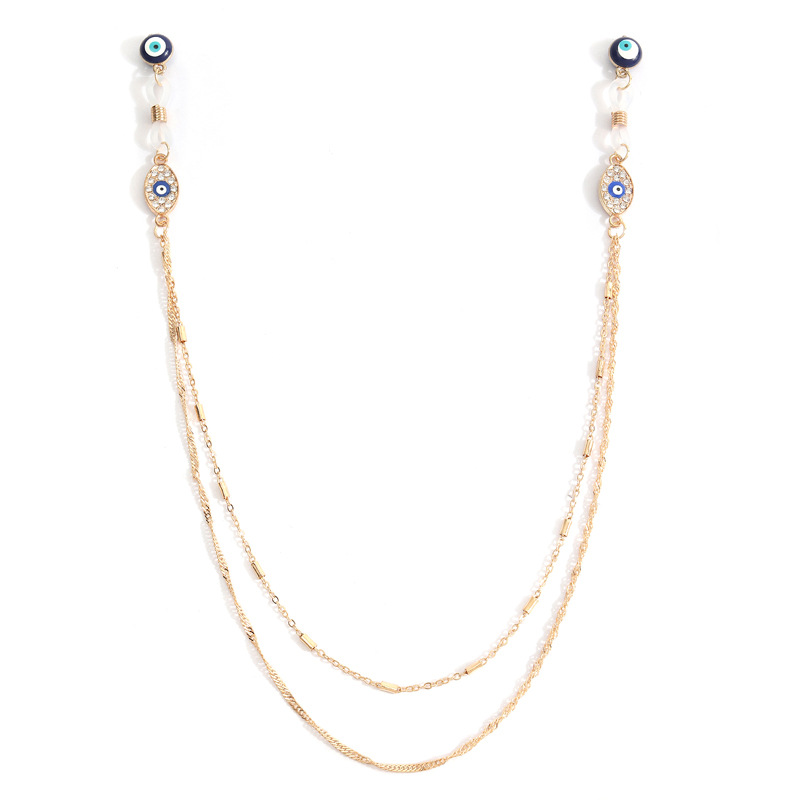 Gilded Evil Eye Tiered Torso Chain