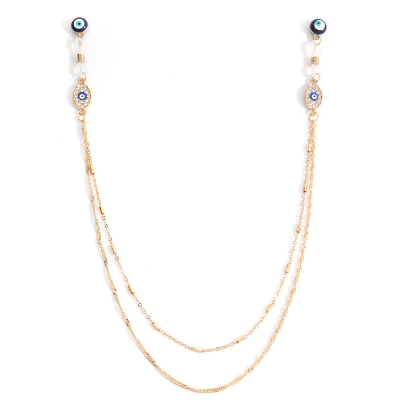 Gilded Evil Eye Tiered Torso Chain