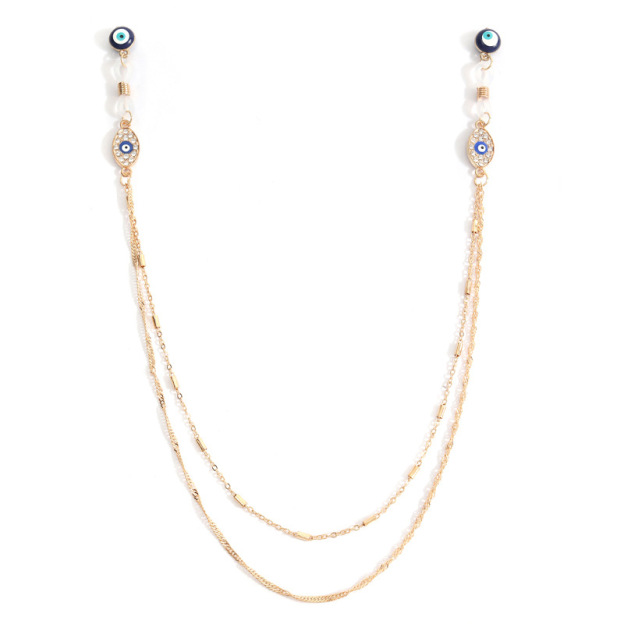 Gilded Evil Eye Tiered Torso Chain