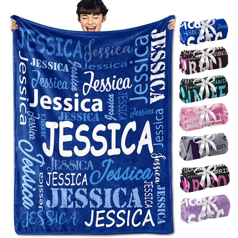 Personalized & Customizable Name Blanket-Thyye