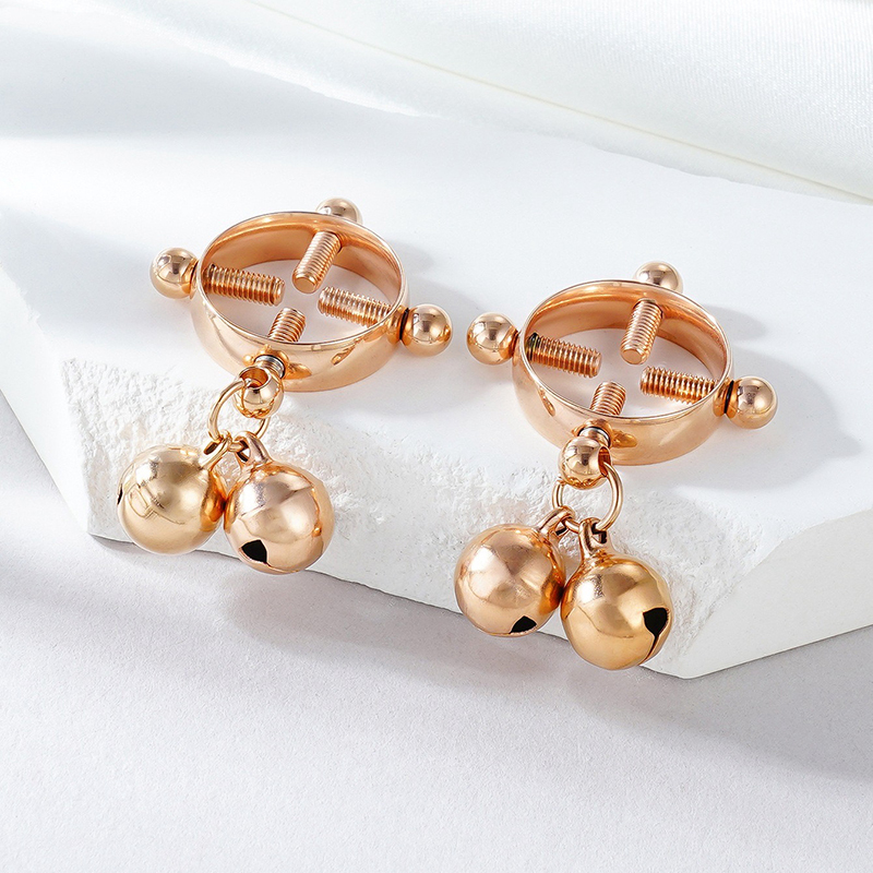 Bells No-piercing Nipple Rings-Thyye