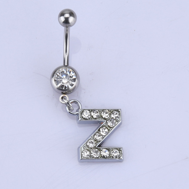 Customized belly button nail letters-Thyye