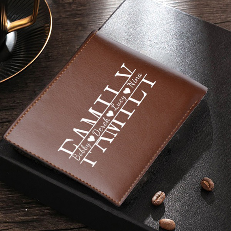 Photo Printed Wallet Customized Parents Gift-Thyye