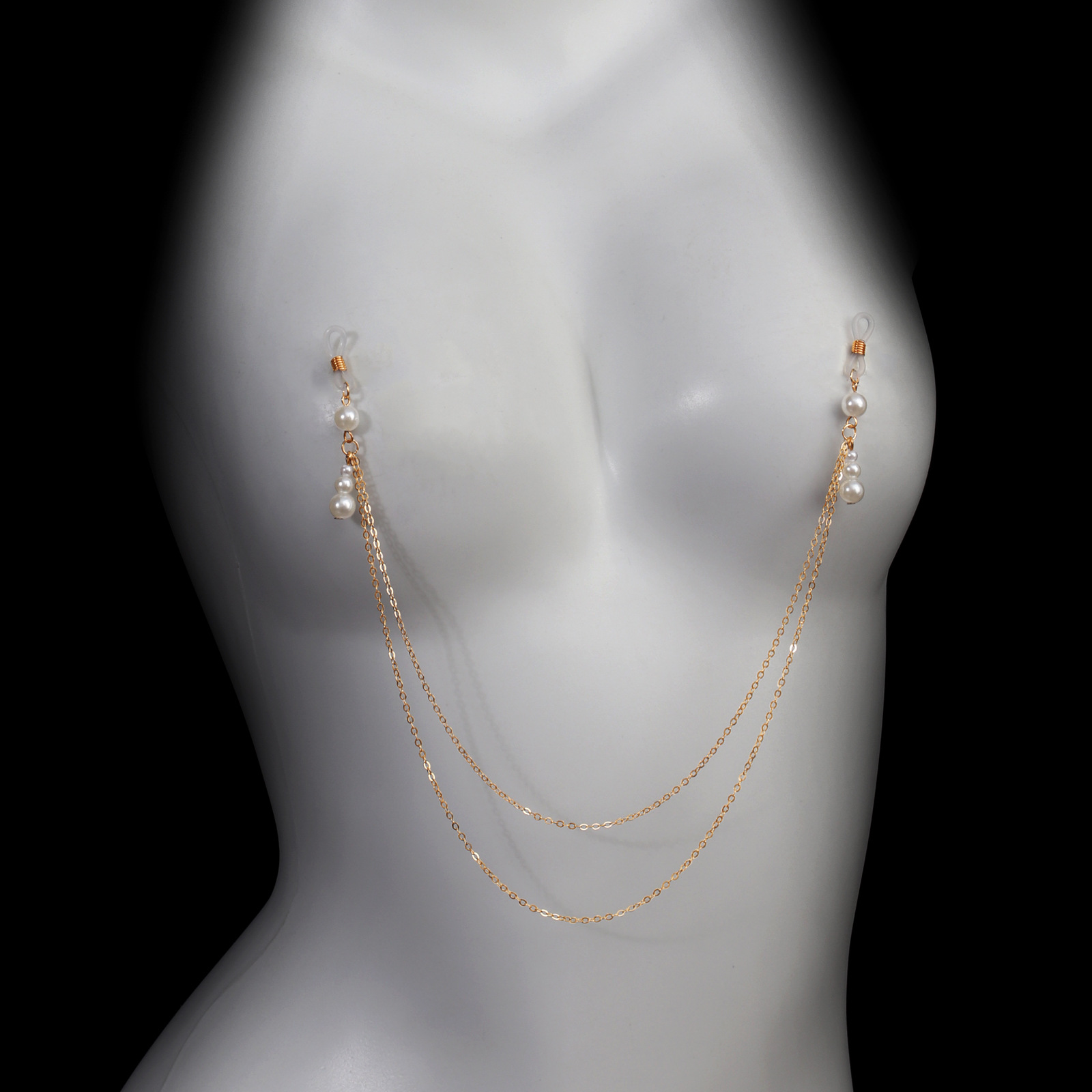 Pearl Tiered Torso Chain