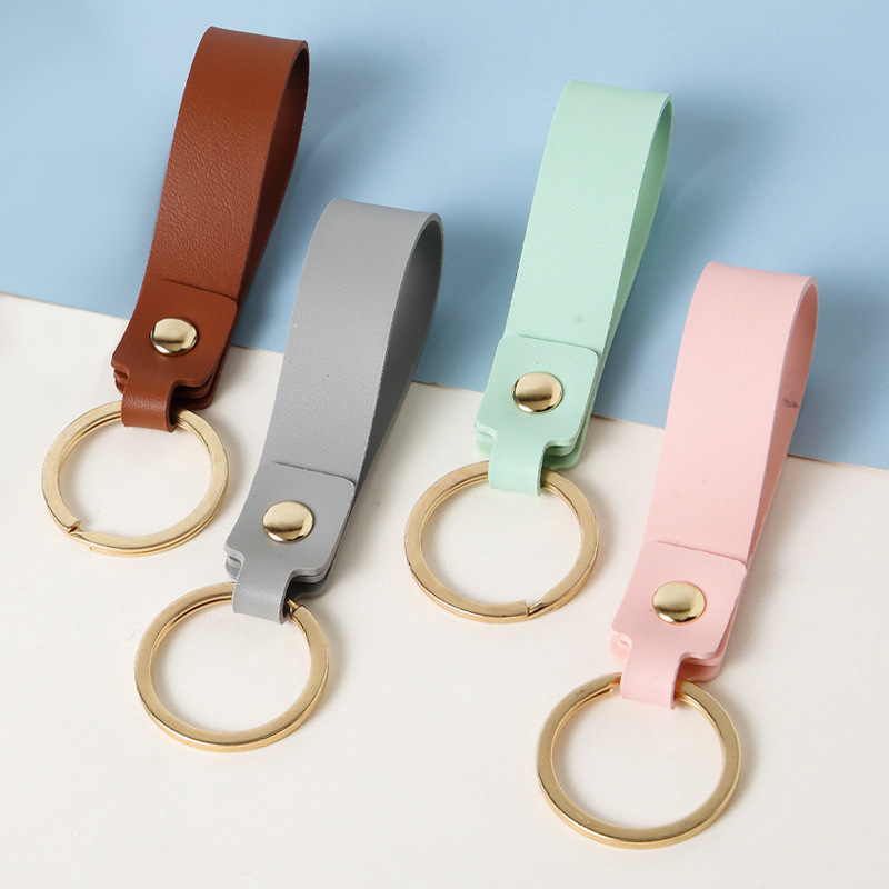 Personalized Leather Keychain-Thyye