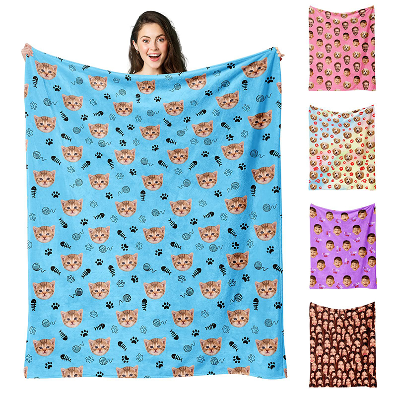 Face pattern blanket