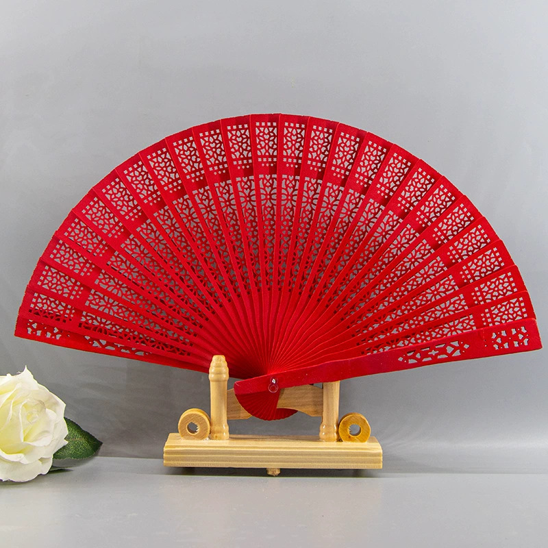 Custom hollow folding fan-Thyye