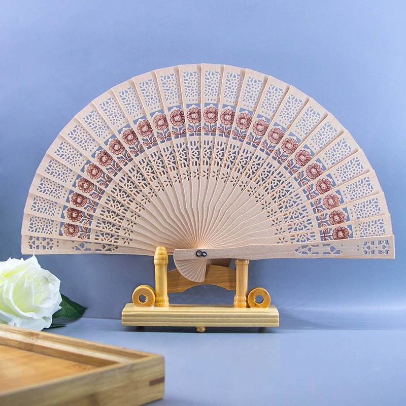 Custom hollow folding fan-Thyye