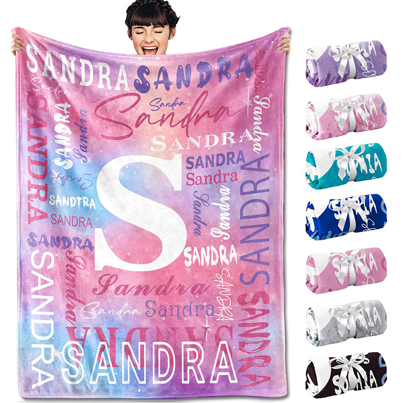 Personalized & Customizable Name Blanket-Thyye