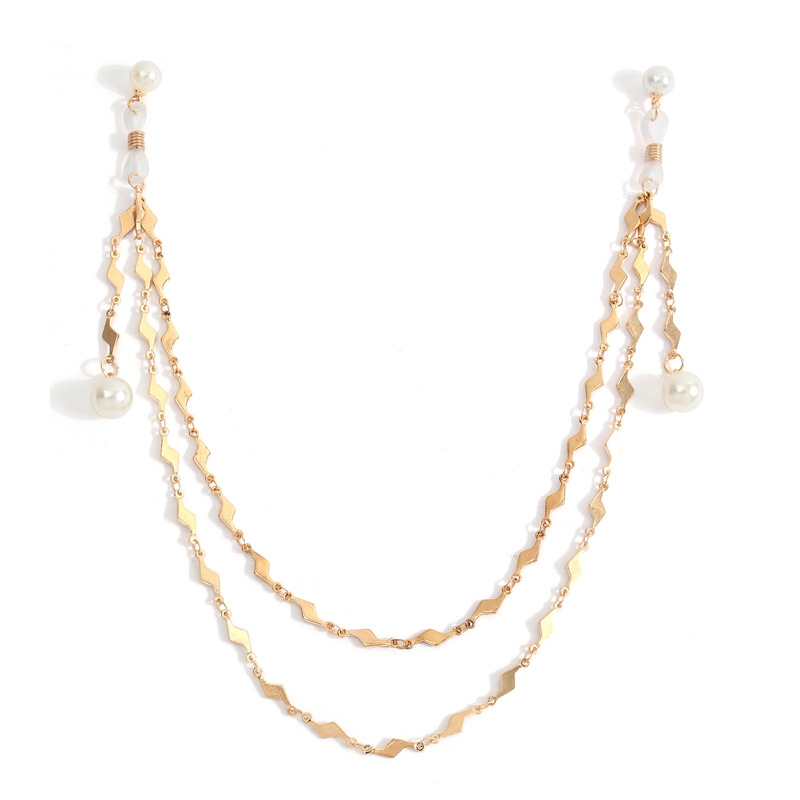 Pearl Gleam Layered Torso Chain