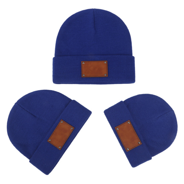 Engravable knitted warm beanie-Thyye
