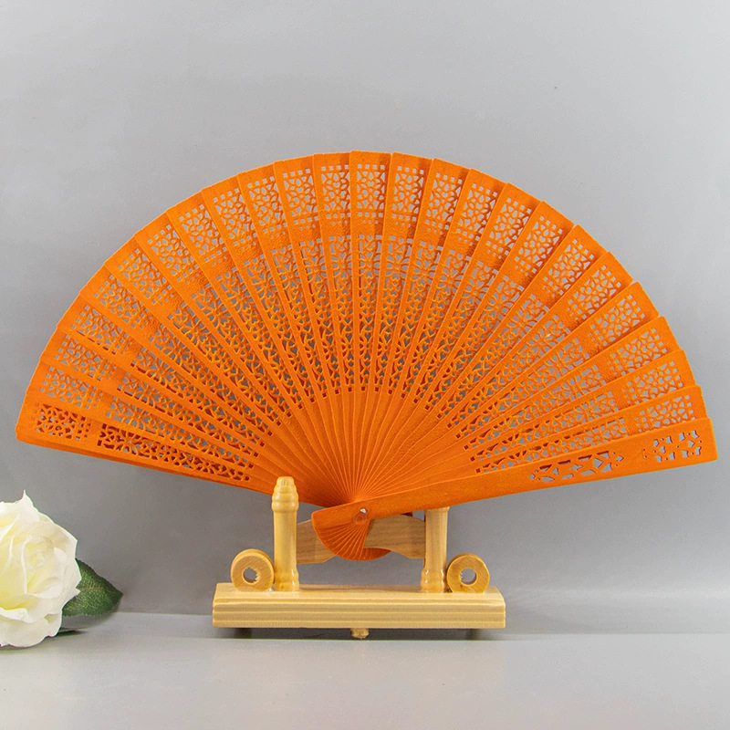 Custom hollow folding fan-Thyye